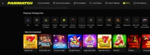 Parimatch India casino