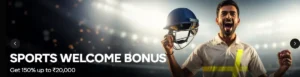 Parimatch Welcome Bonus for Sports